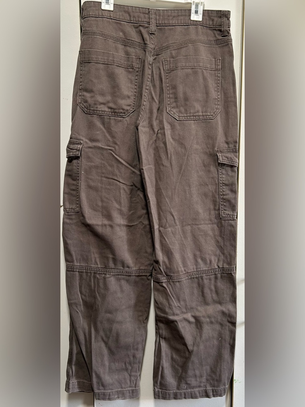 H&M Men's Dark Brown Cargo Pants